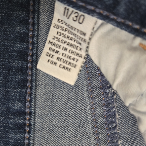 Celebrity Pink Blue Denim Mini Skirt - Picture 8 of 8